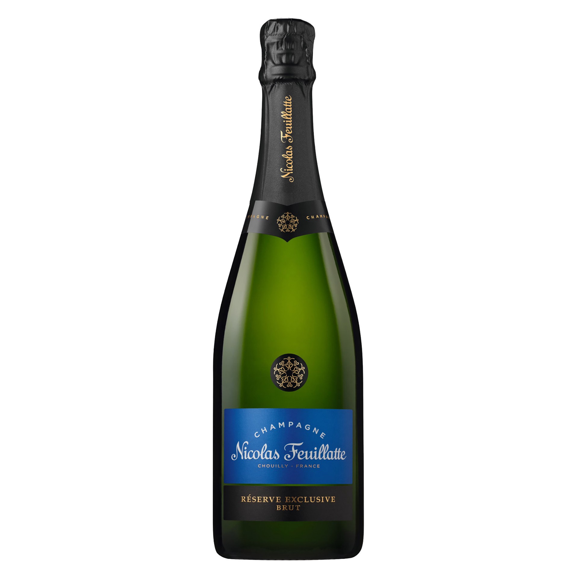 slide 1 of 1, Champagne Nicolas Feuillatte Réserve Exclusive Brut, 750 mL Bottle, 750 ml