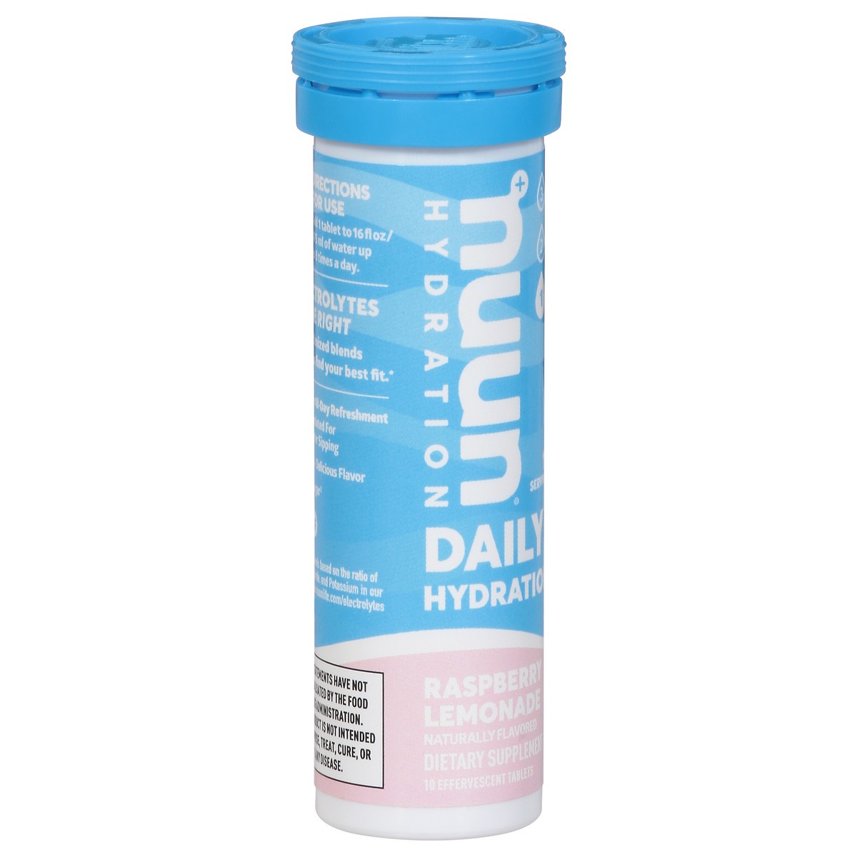 slide 2 of 9, Nuun Hydration Raspberry Lemonade Daily Hydration 10 Tablets, 10 ct