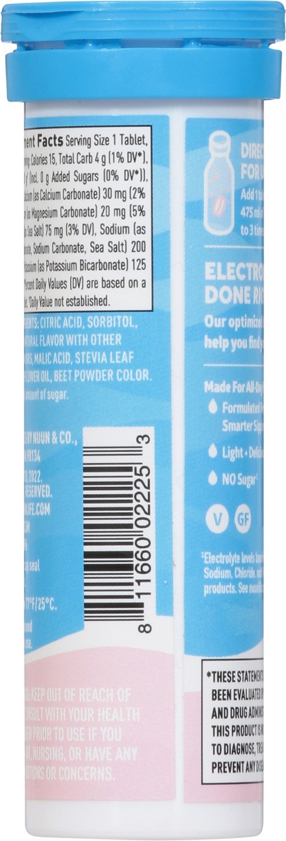 slide 5 of 9, Nuun Hydration Raspberry Lemonade Daily Hydration 10 Tablets, 10 ct