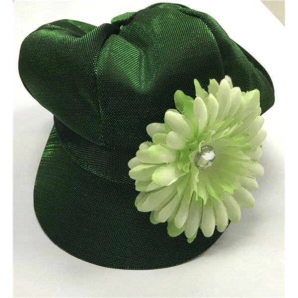 slide 1 of 1, Meijer St Patrick's Day Newsboy Hat with Flower, 1 ct