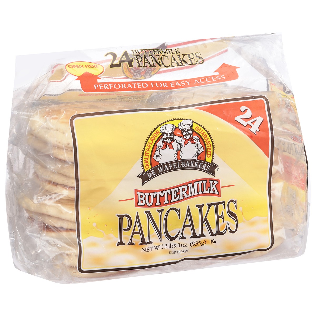 slide 3 of 9, De Wafelbakkers Buttermilk Pancakes 24 ct, 24 ct
