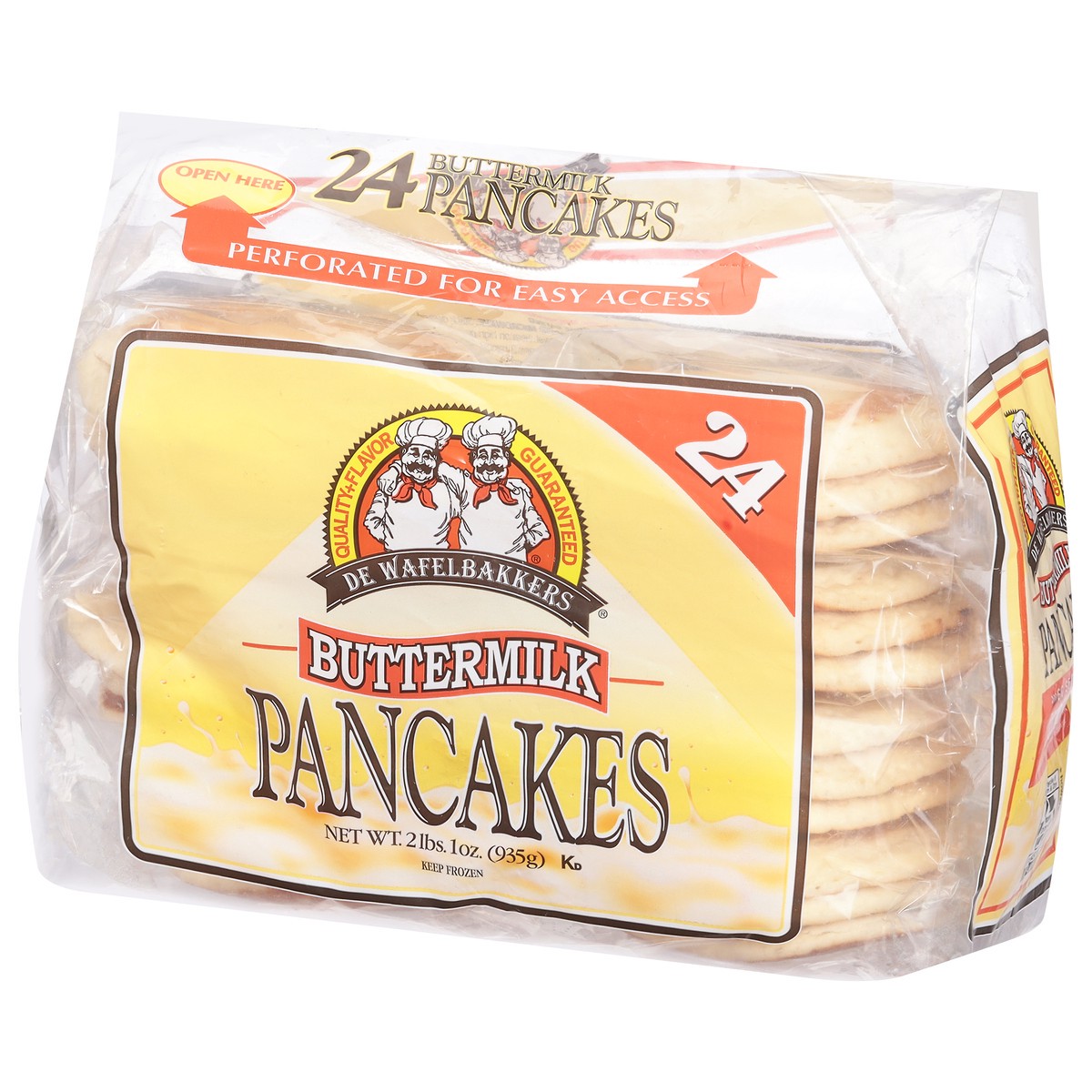 slide 7 of 9, De Wafelbakkers Buttermilk Pancakes 24 ct, 24 ct