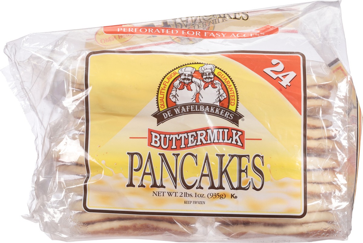 slide 4 of 9, De Wafelbakkers Buttermilk Pancakes 24 ct, 24 ct