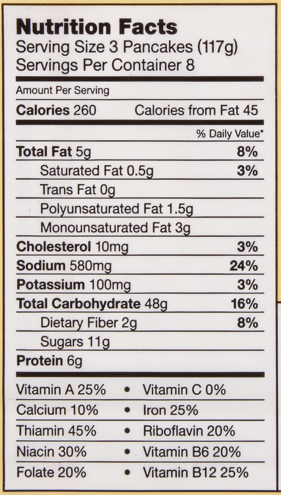 De Wafelbakkers Buttermilk Pancakes 24 ct; 33.6 oz Shipt