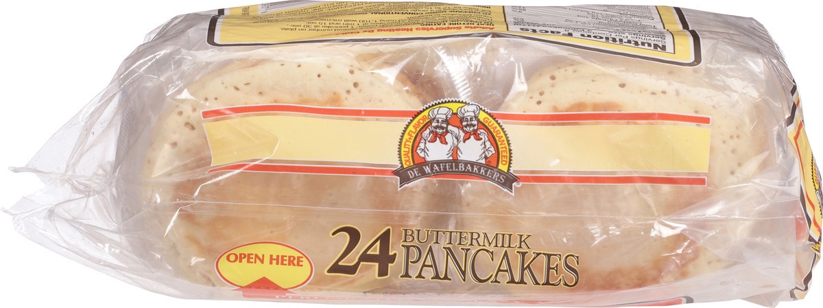 slide 6 of 9, De Wafelbakkers Buttermilk Pancakes 24 ct, 24 ct