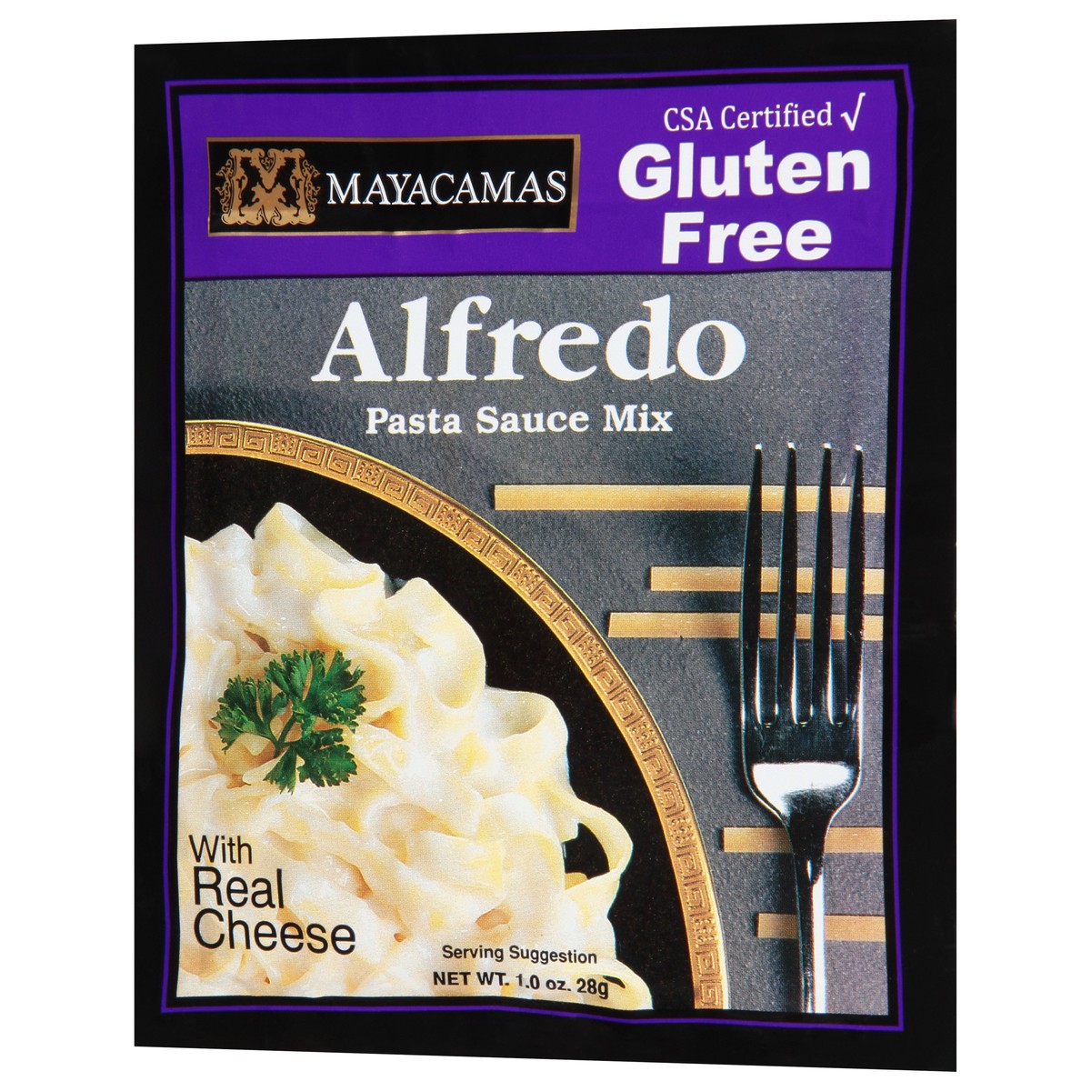 slide 3 of 9, Mayacamas Gluten Free Alfredo Pasta Sauce Mix 1.0 oz, 1 oz