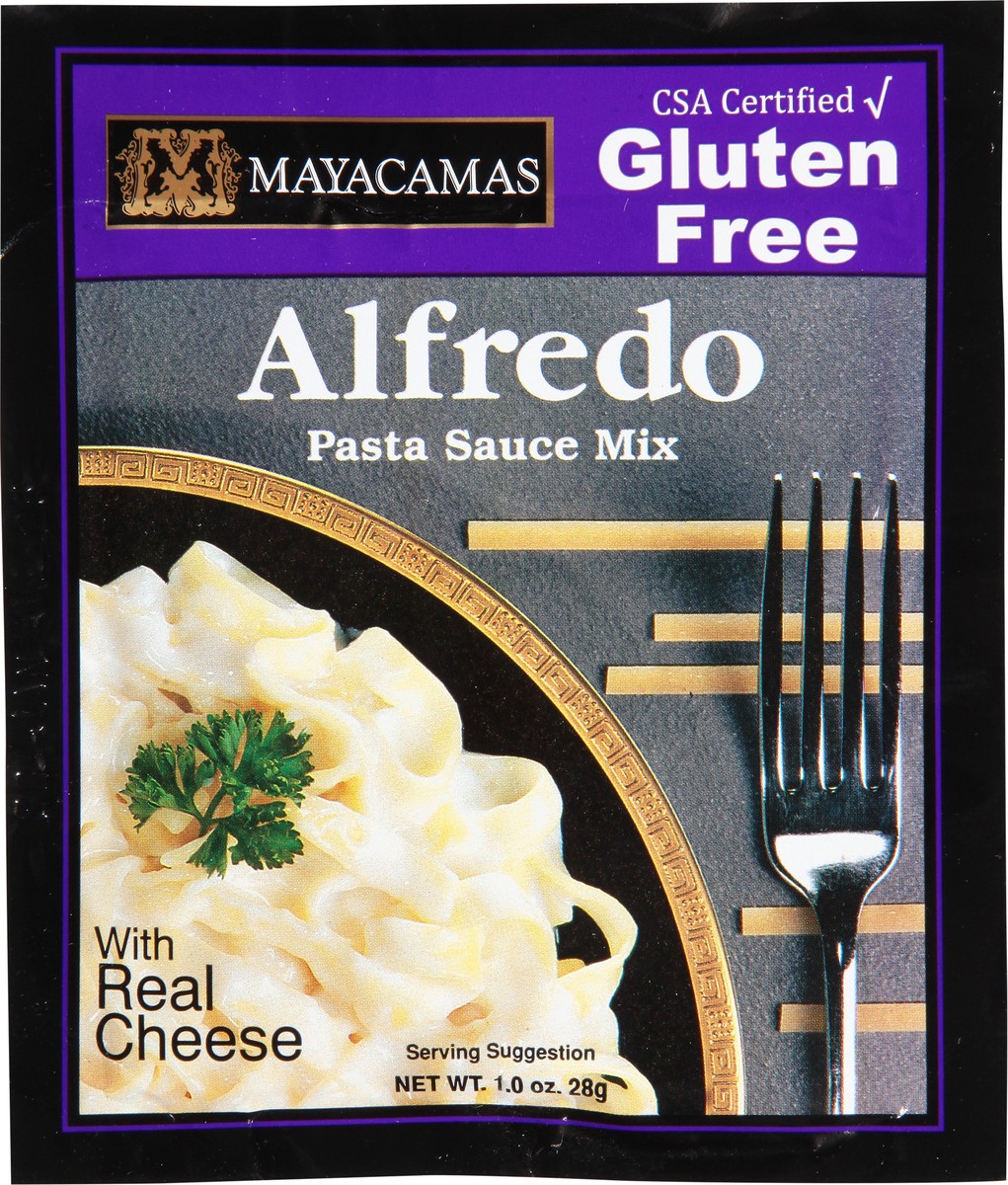 slide 6 of 9, Mayacamas Gluten Free Alfredo Pasta Sauce Mix 1.0 oz, 1 oz