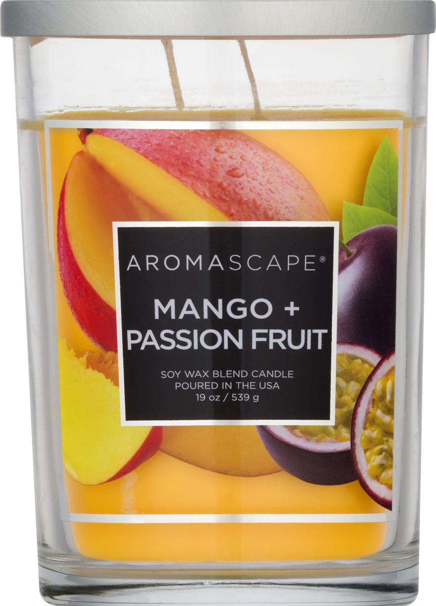 slide 6 of 9, Aromascape Mango + Passion Fruit Candle 1 ea, 1 ct