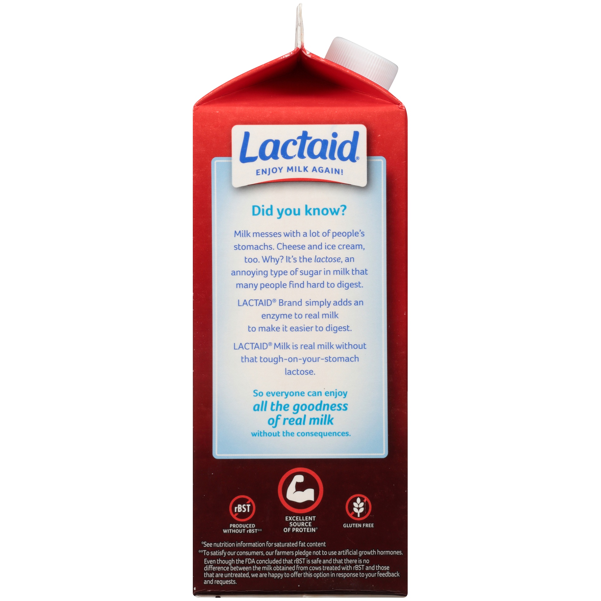 slide 6 of 7, Lactaid Protein Whole Milk, 52 oz