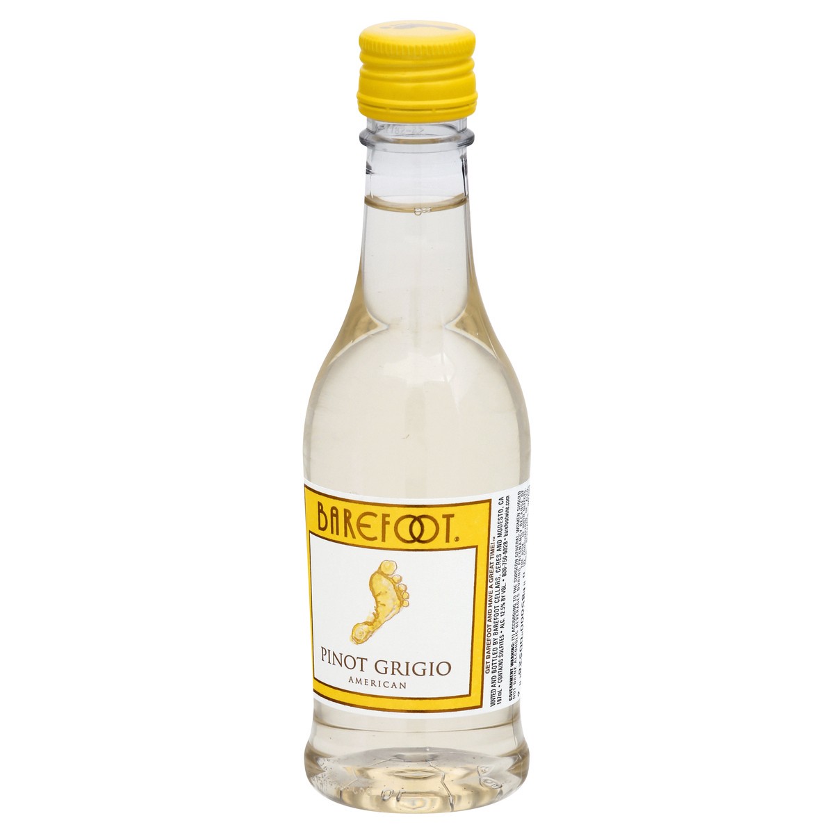 slide 2 of 11, Barefoot White Wine, 187 ml