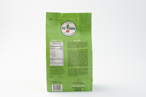 slide 3 of 4, Mi Niña White Corn Spicy Chipotle Lime Tortilla Chips 12 oz, 12 oz