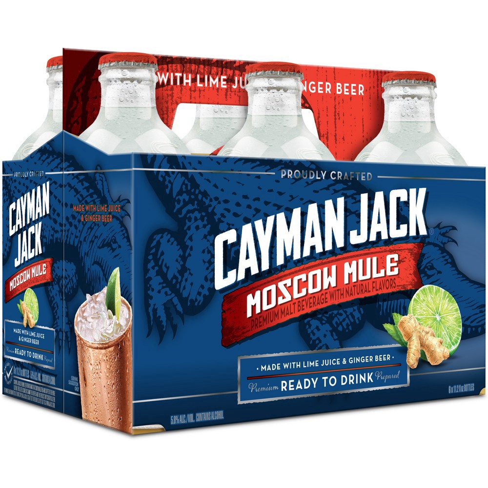 slide 2 of 5, Cayman Jack Moscow Mule 6pk, 6 ct