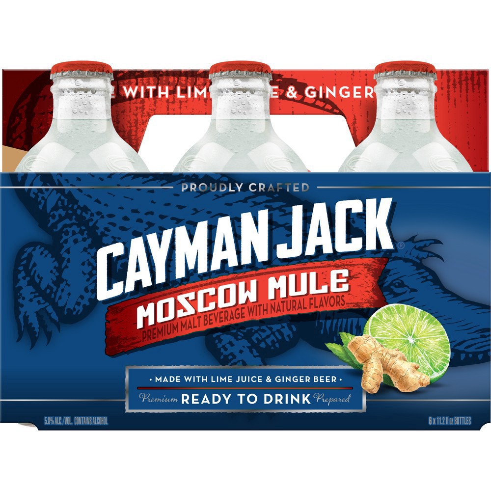 slide 3 of 5, Cayman Jack Moscow Mule 6pk, 6 ct