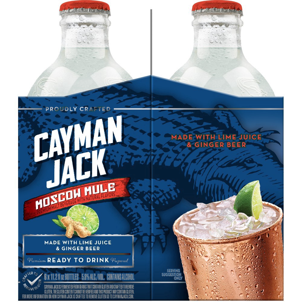 slide 4 of 5, Cayman Jack Moscow Mule 6pk, 6 ct