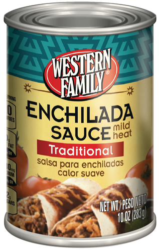 slide 1 of 1, Western Family Red Enchilada Sauce, 10 oz