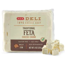 H-E-B Deli Feta Cheese Chunk - Traditional
