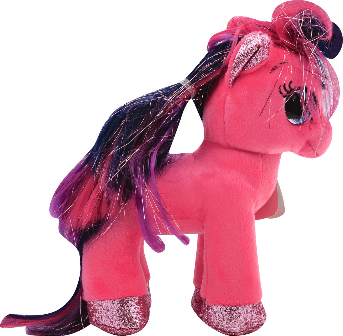 slide 3 of 6, TY Ruby The Pink Pony Beanie Boo, 6 in