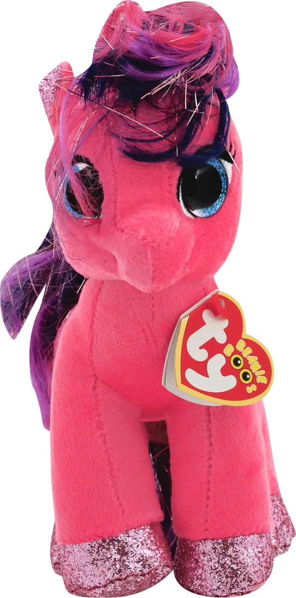 slide 5 of 6, TY Ruby The Pink Pony Beanie Boo, 6 in