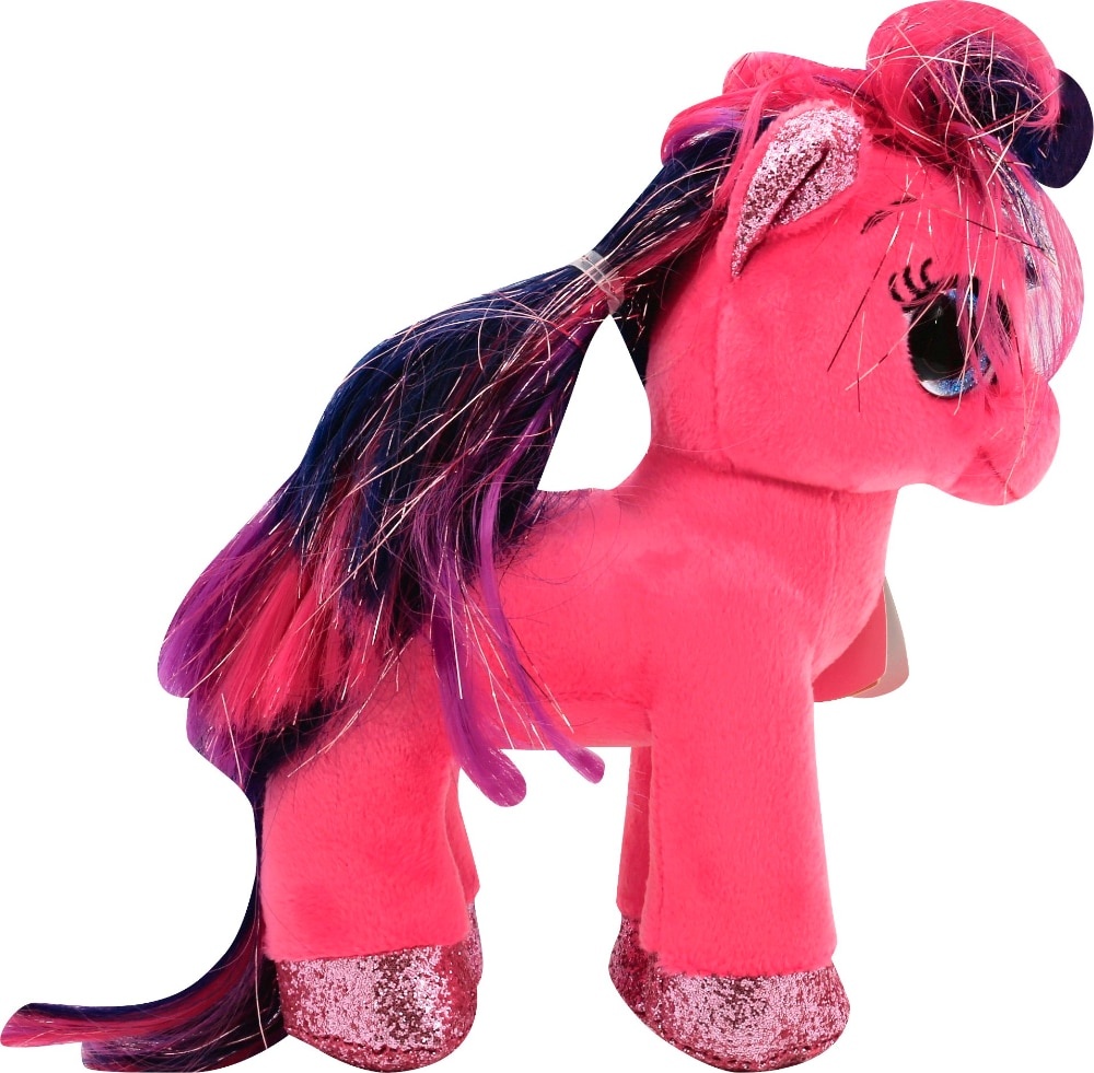 slide 1 of 1, TY Ruby The Pink Pony Beanie Boo, 6 in
