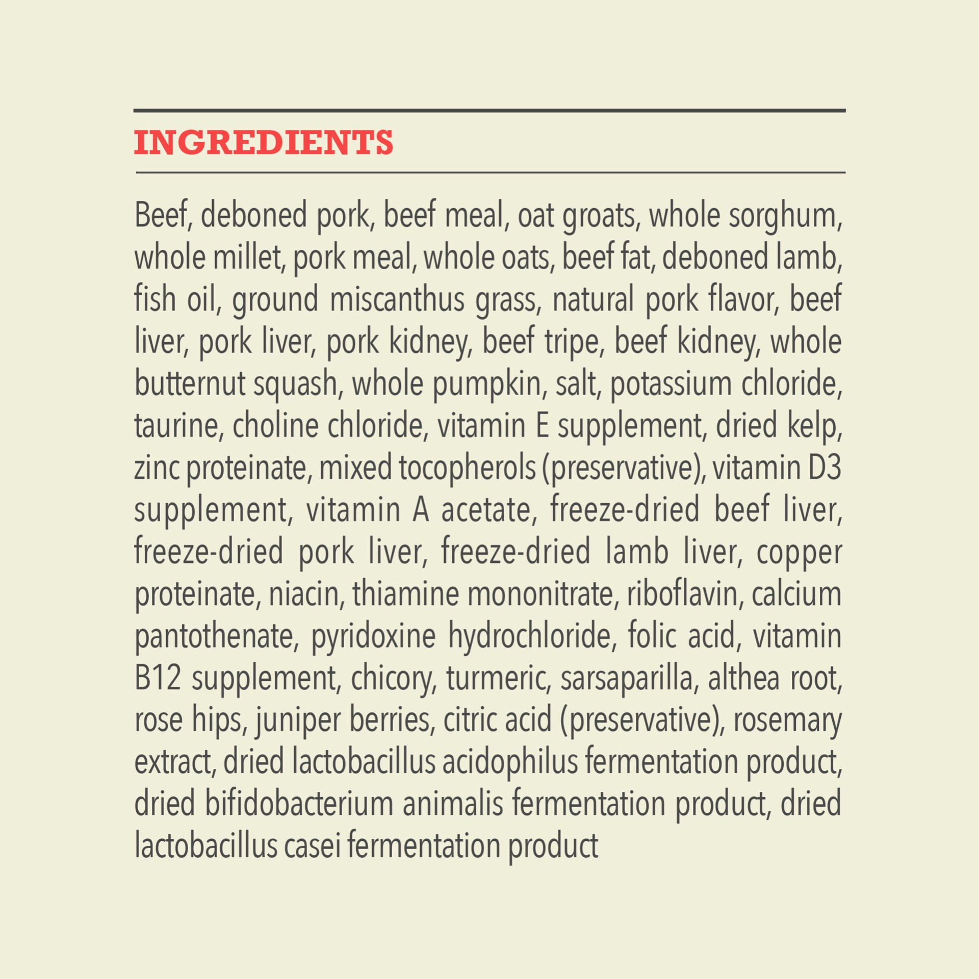 slide 2 of 5, ACANA Wholesome Grains Red Meat + Grains 22.5lb, 22.5 lb