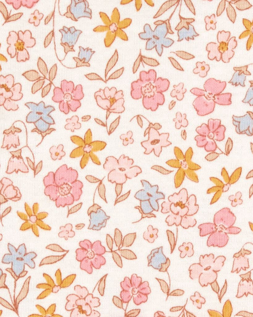 slide 5 of 5, Carter's Carters Baby 3-Piece Floral Mouse Little Character Set® - Pink Pink NB, 3 pc