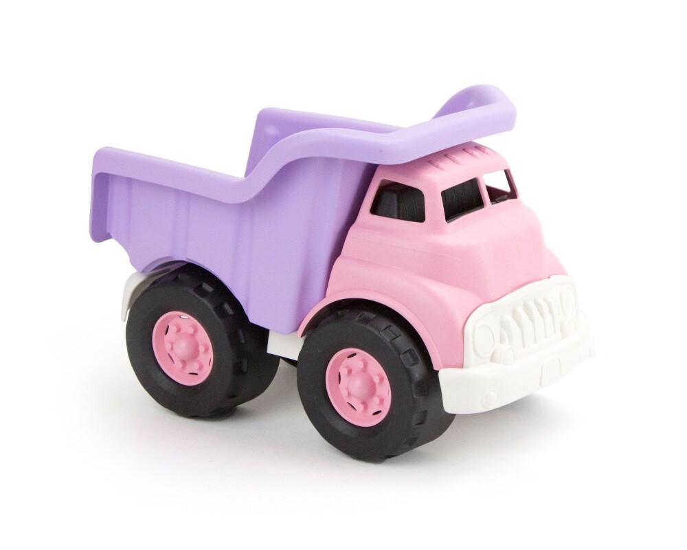 slide 3 of 3, Green Toys Toy Dump Truck Pink, 1 ct