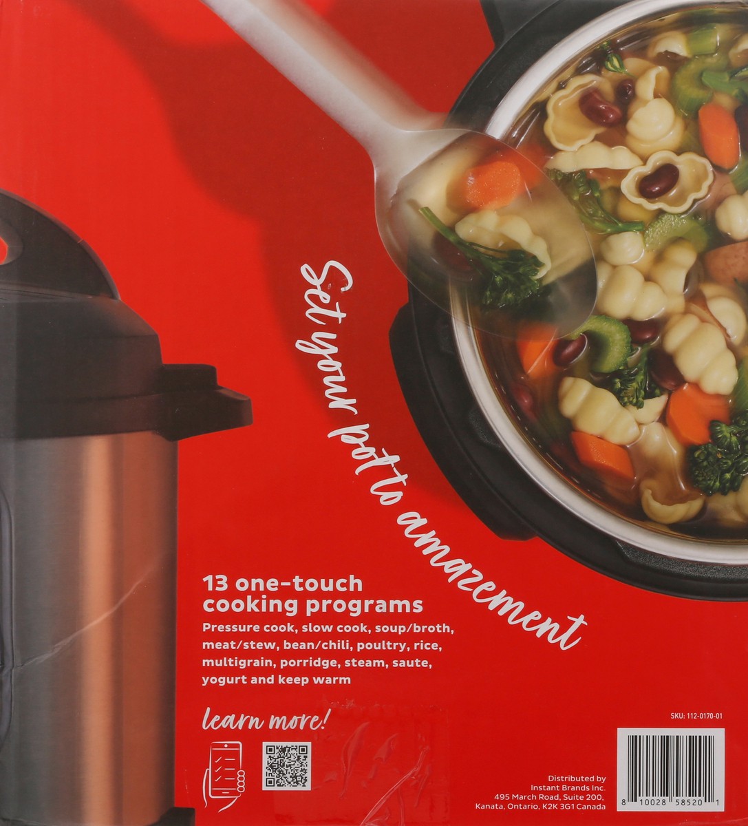 slide 3 of 9, Instant Pot Duo 6 Quarts 7 in 1 Multi-Cooker 1 ea, 1 ct