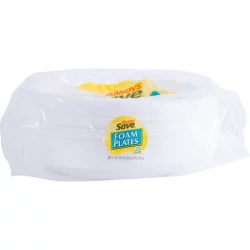 Always Save Foam Plates