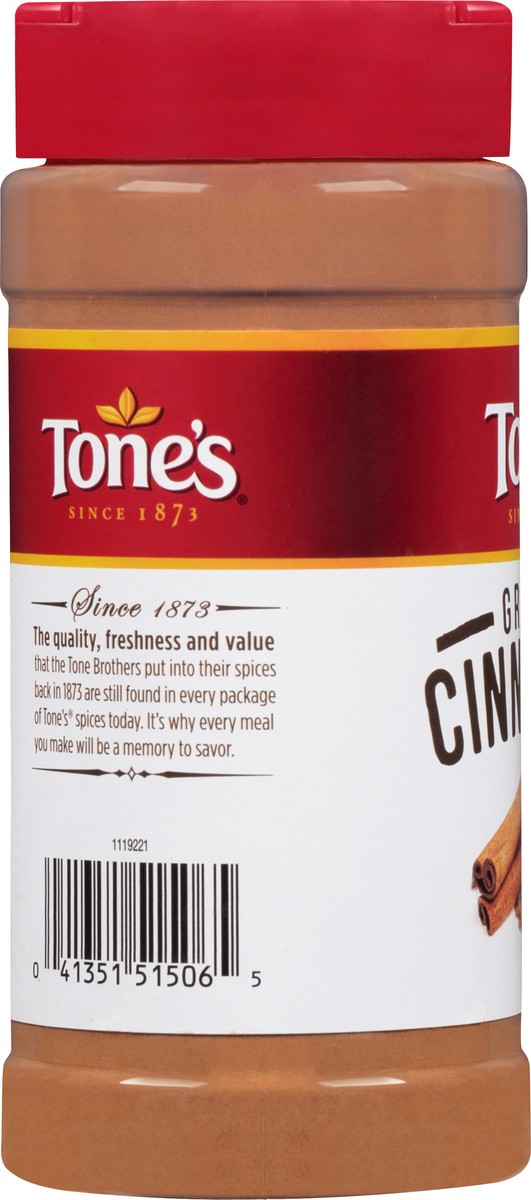 slide 3 of 8, Tone's Ground Cinnamon, 8 oz