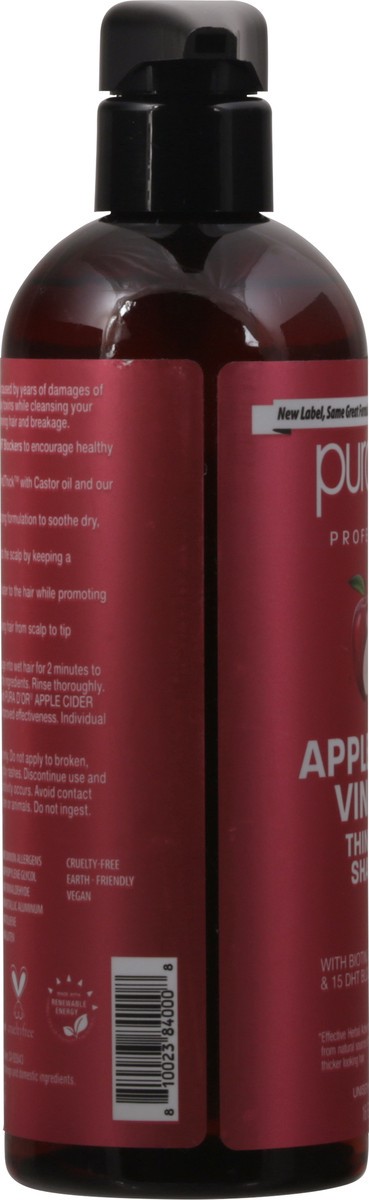slide 4 of 12, PURA D'OR Thin2Thick Professional Apple Cider Vinegar Shampoo 16 fl oz, 16 fl oz