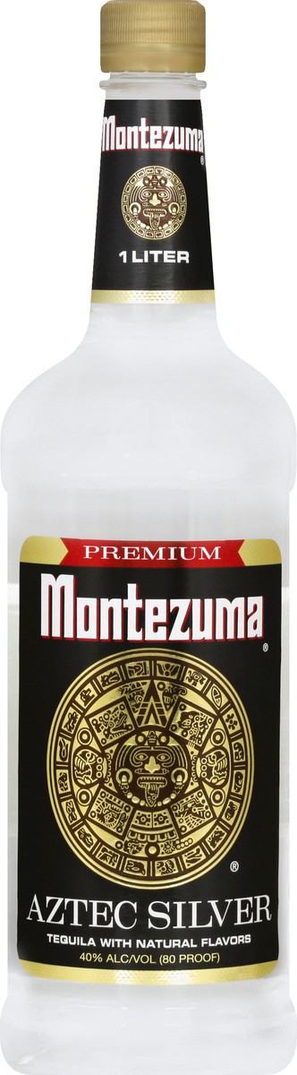 slide 5 of 7, Montezuma White Tequila 1l 80 Proof, 1 liter