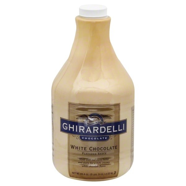 slide 1 of 1, Ghirardelli Sauce White Chocolate, 89.4 oz