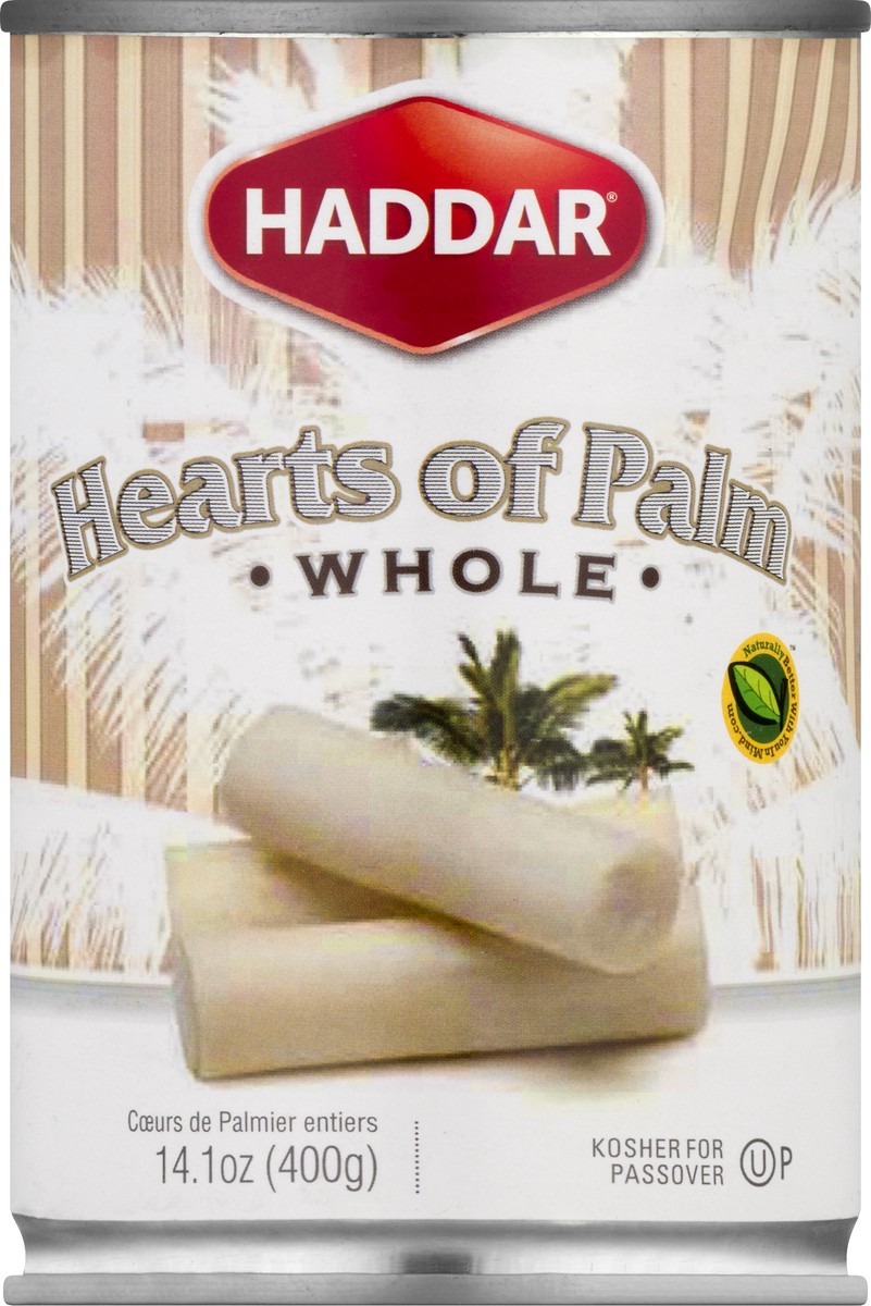 slide 9 of 10, Haddar Heart Of Palm Whole, 14 oz
