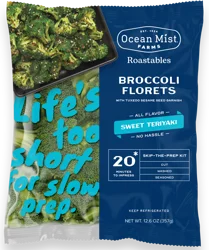 Roastables Broccoli Florets Sweet Teriyaki Kit 12.6 Oz.