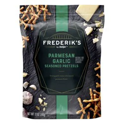 FREDERIKS BY MEIJER Frederik's Seasoned Pretzel Twists Garlic Parm 12 Oz