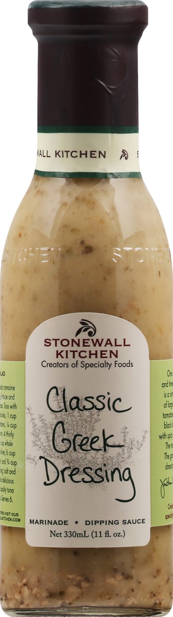 slide 6 of 12, Stonewall Kitchen Stonewall Classic Greek Dressing, 11 oz