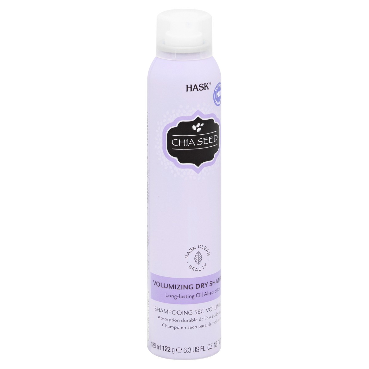 slide 6 of 9, Hask Chia Seed Volumizing Dry Shampoo 4.3 oz, 6.3 fl oz