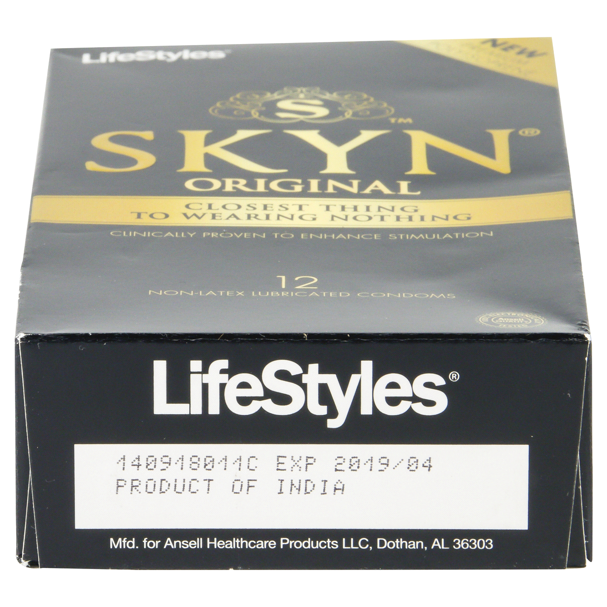 slide 7 of 7, LifeStyles Skyn Original Condoms, 12 ct