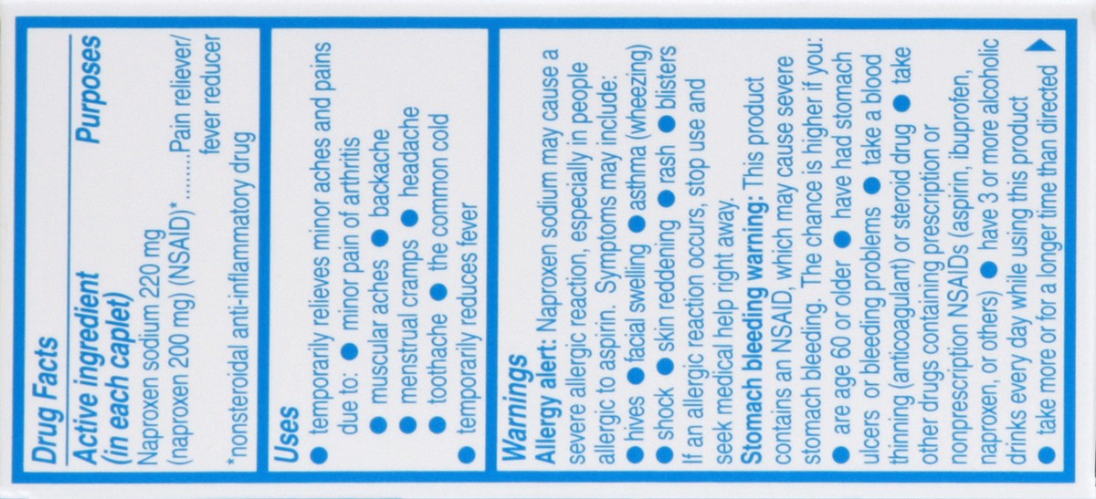 slide 5 of 7, Aleve Caplets, 24 ct