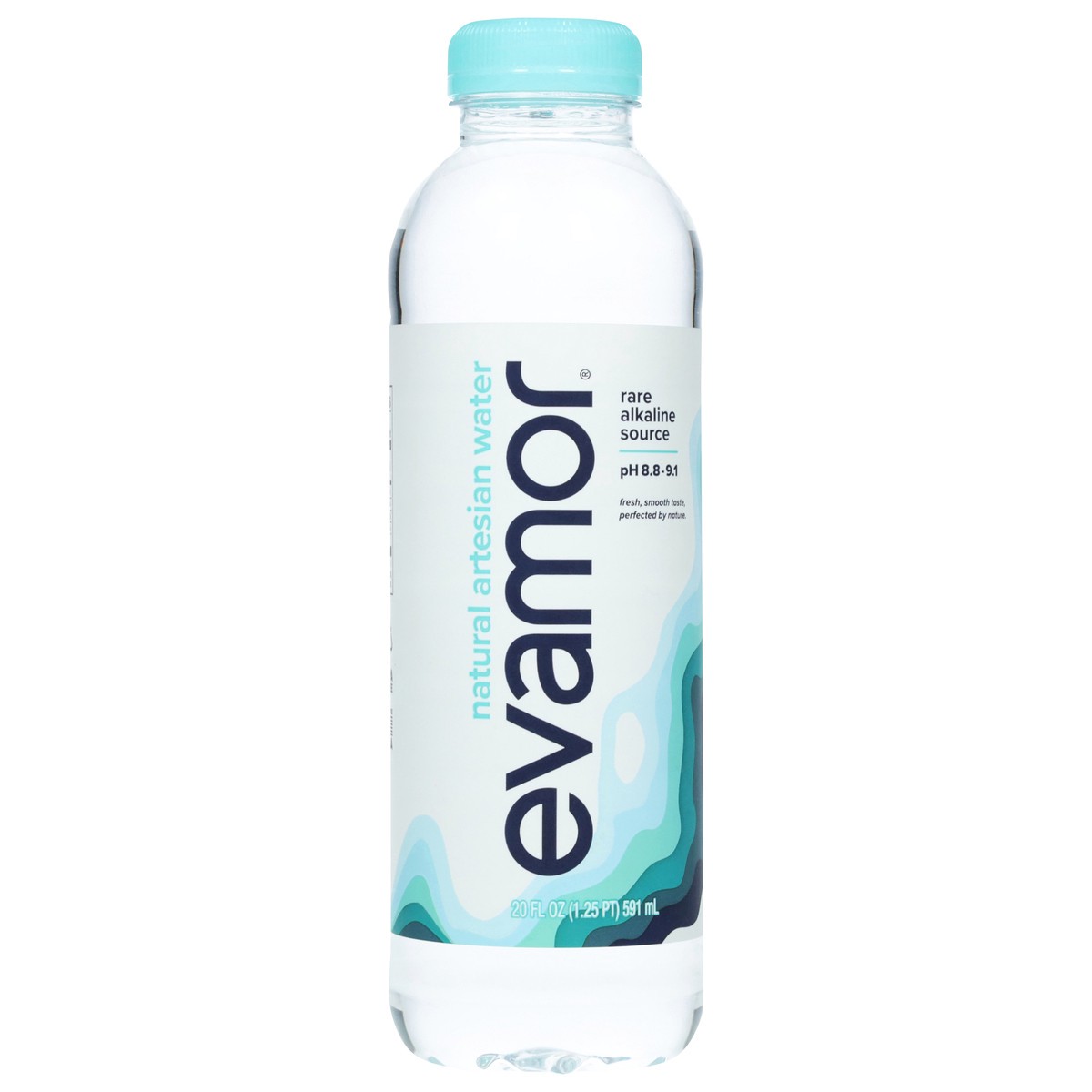 slide 11 of 12, evamor Natural Artesian Water - 20 fl oz, 20 oz