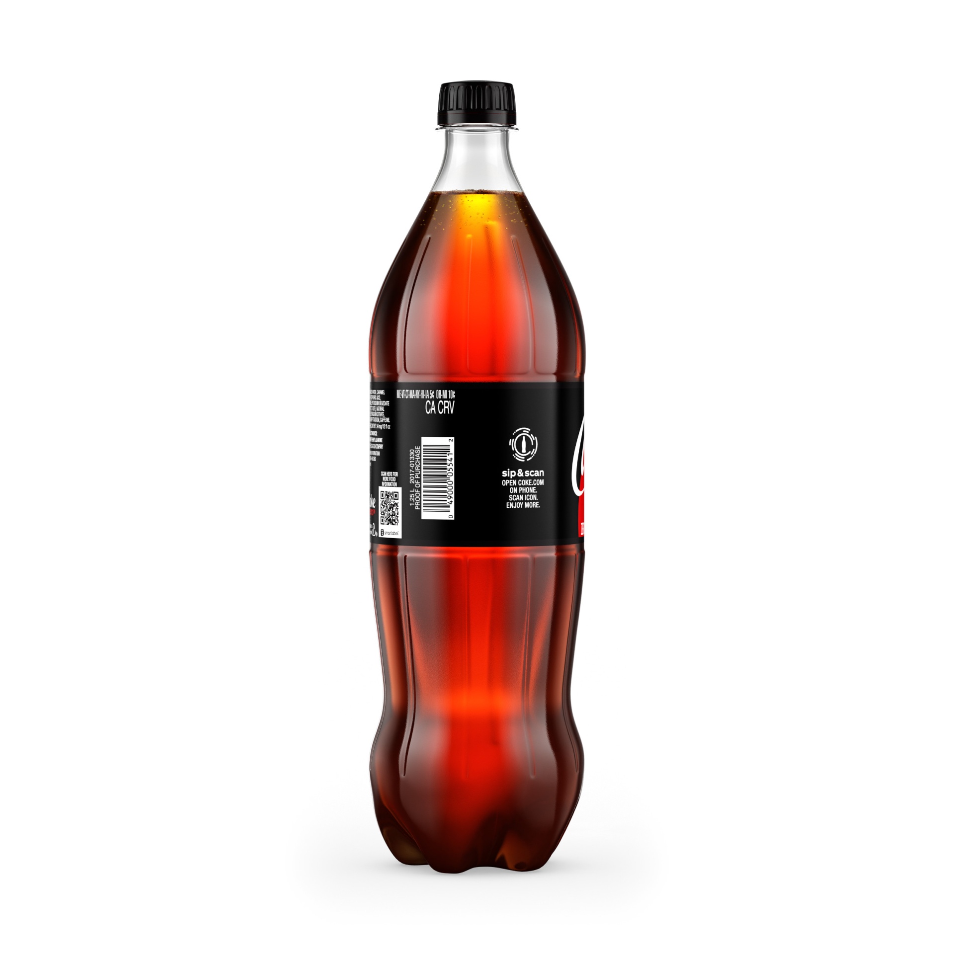 CocaCola Zero Soda Bottle 1.25 liter Shipt