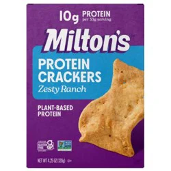 Milton's 10g Protein Crackers - Zesty Ranch