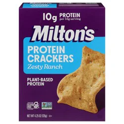 Milton's 10g Protein Crackers - Zesty Ranch