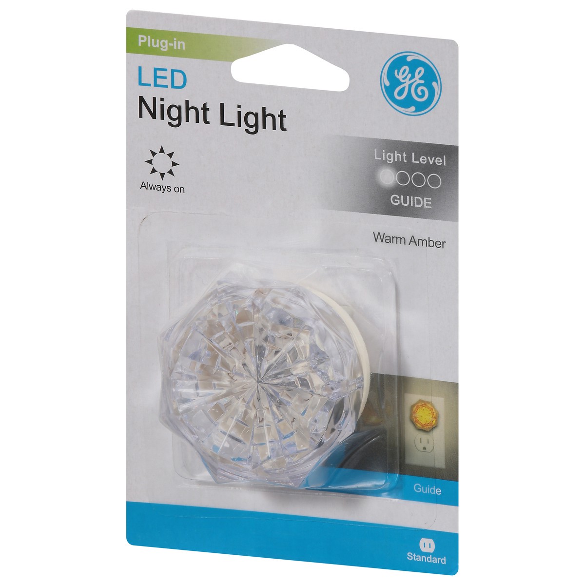 slide 3 of 9, Ge Night Lite Amber, 1 ct