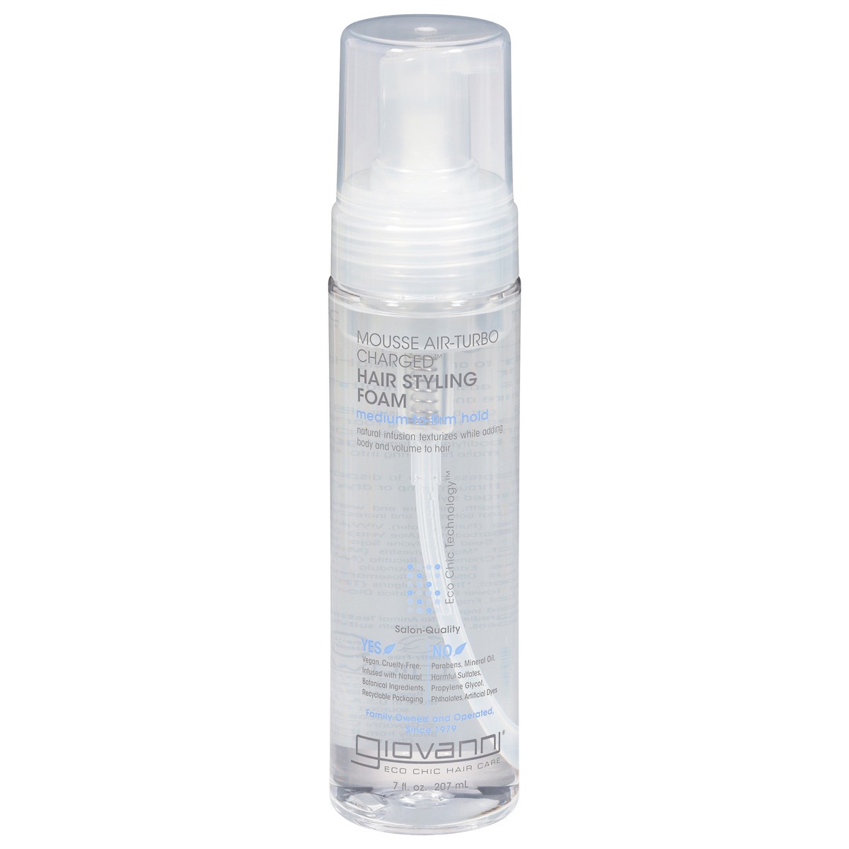 slide 1 of 4, Giovanni Medium-to-Firm Hold Hair Styling Foam 7 fl oz, 7 oz