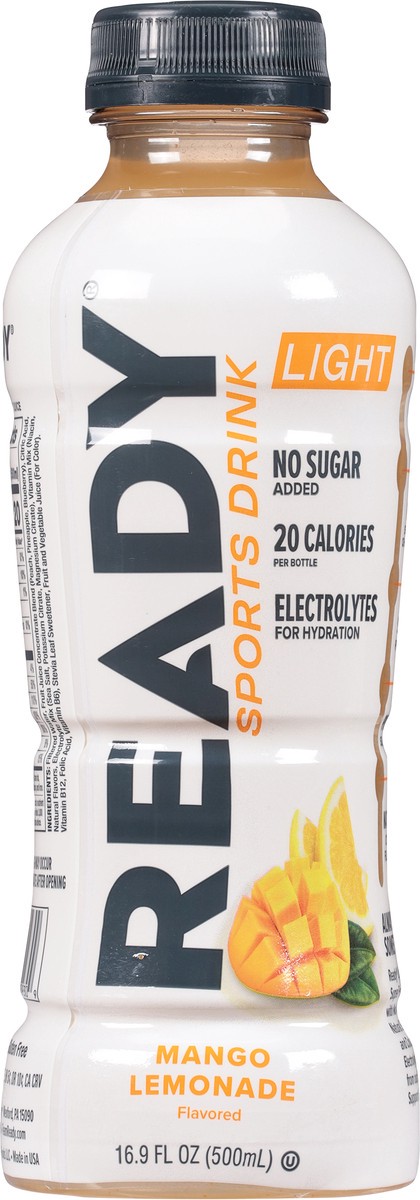 slide 8 of 13, Ready Nutrition Ready Light Mango Lemonade - 16.9 oz, 16.9 oz