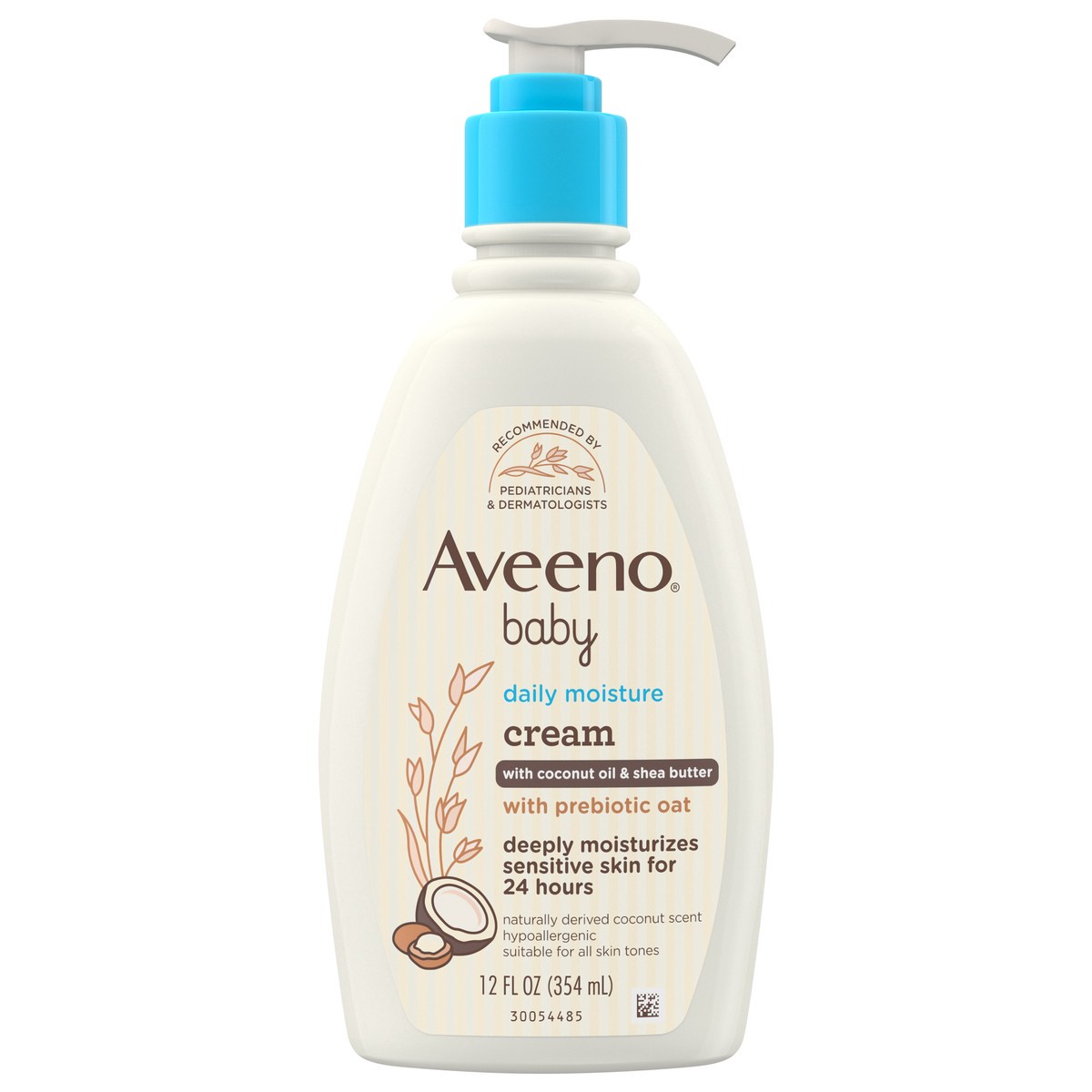 slide 7 of 12, Aveeno Daily Moisturizing Cream with Nourishing Oat, 12 fl. oz, 12 oz