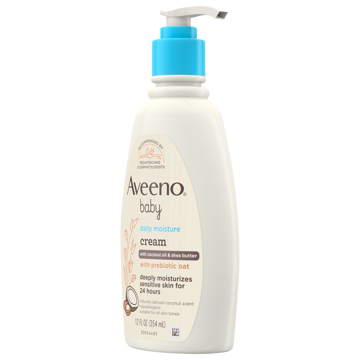 slide 2 of 12, Aveeno Daily Moisturizing Cream with Nourishing Oat, 12 fl. oz, 12 oz