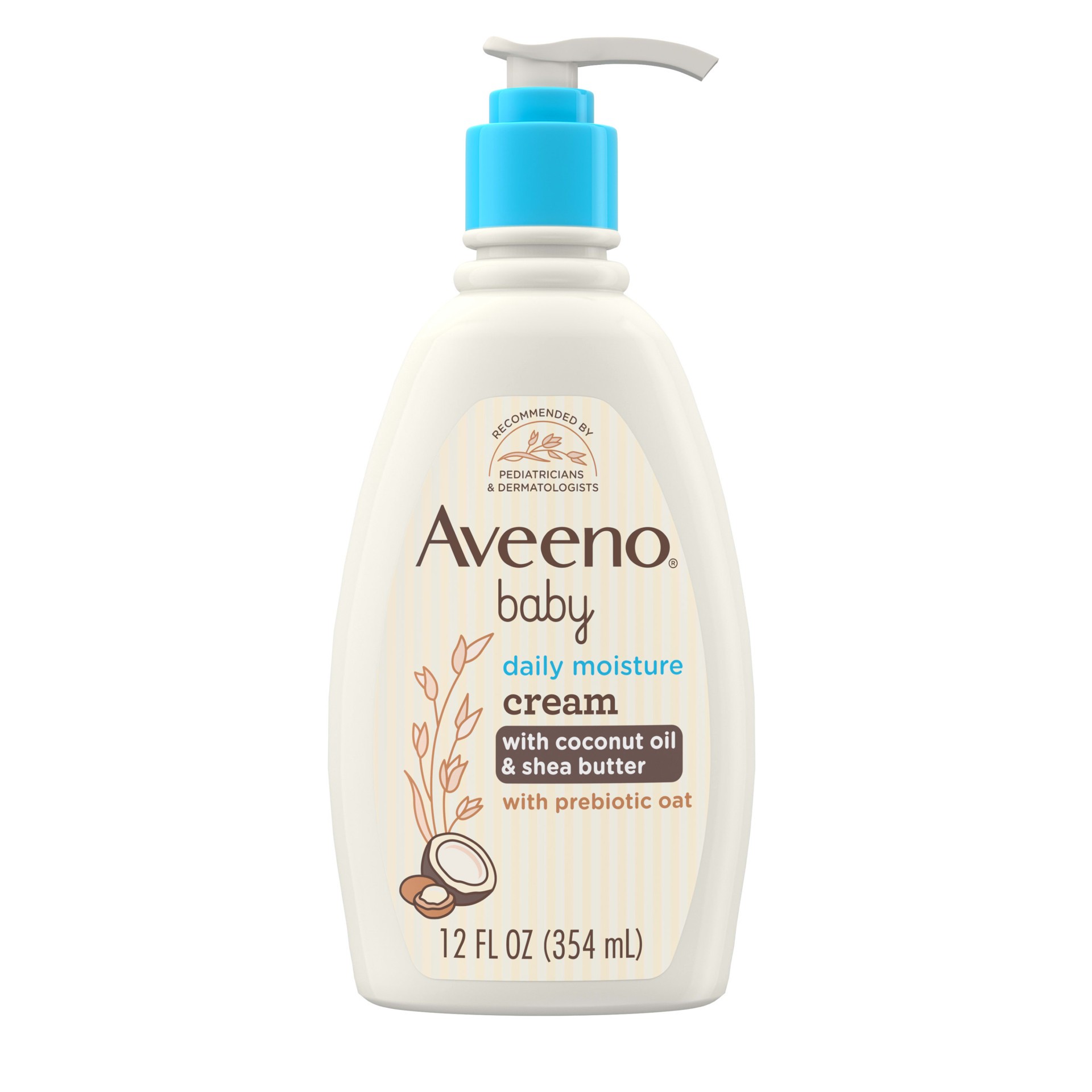 slide 1 of 12, Aveeno Daily Moisturizing Cream with Nourishing Oat, 12 fl. oz, 12 oz