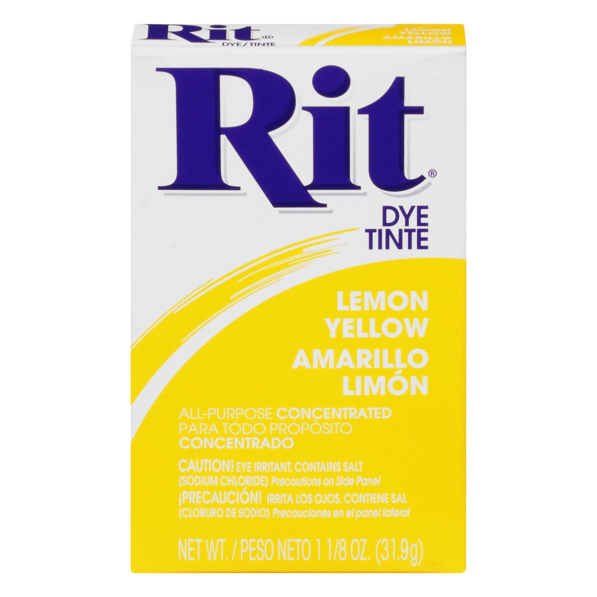 slide 1 of 1, Rit All-Purpose Concentrated Lemon Yellow Dye, 1.125 oz